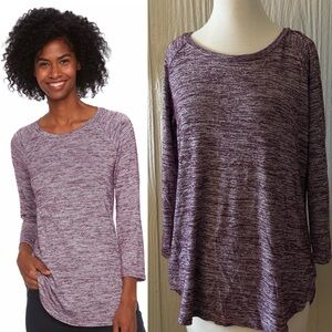 Women's Sonoma Supersoft Crewneck Tee in Purple Size Small